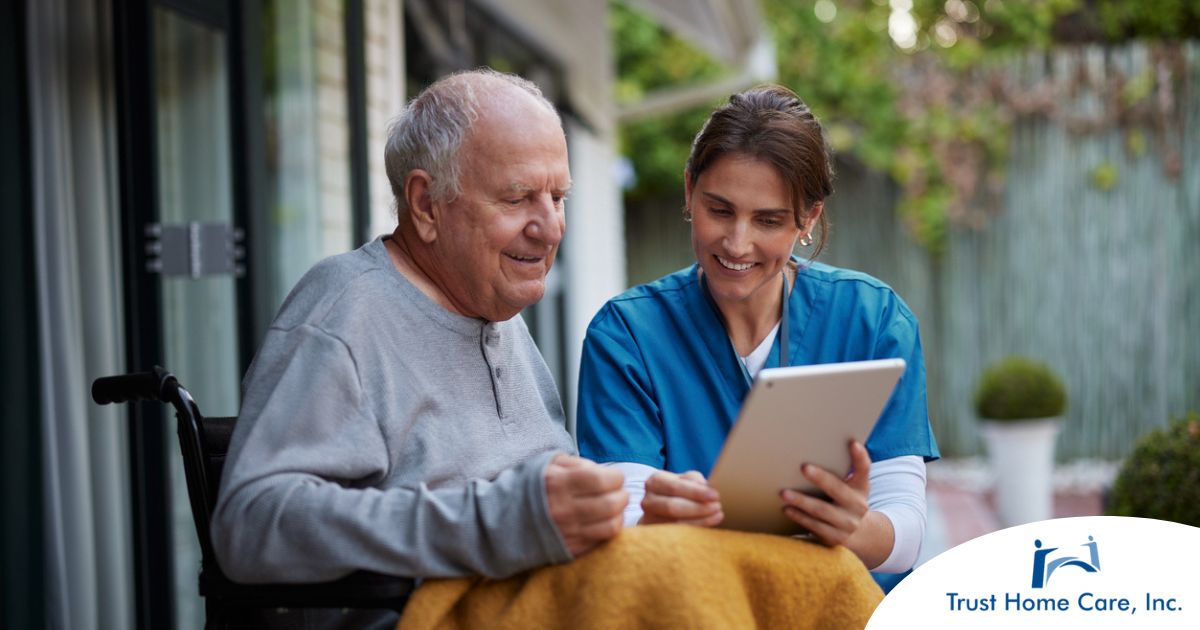 Discussing options for home care vs. assisted living