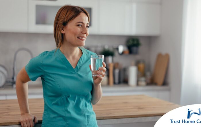 A caregiver implements time management tips to help when caring for seniors.